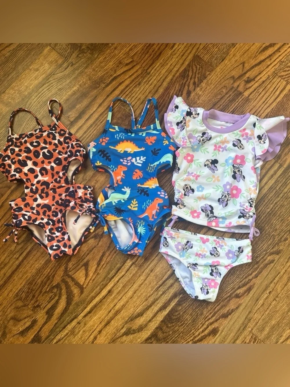 Baby Girl Swim Bundle 12M NWOT Swimsuits Swim Diaper Shoes